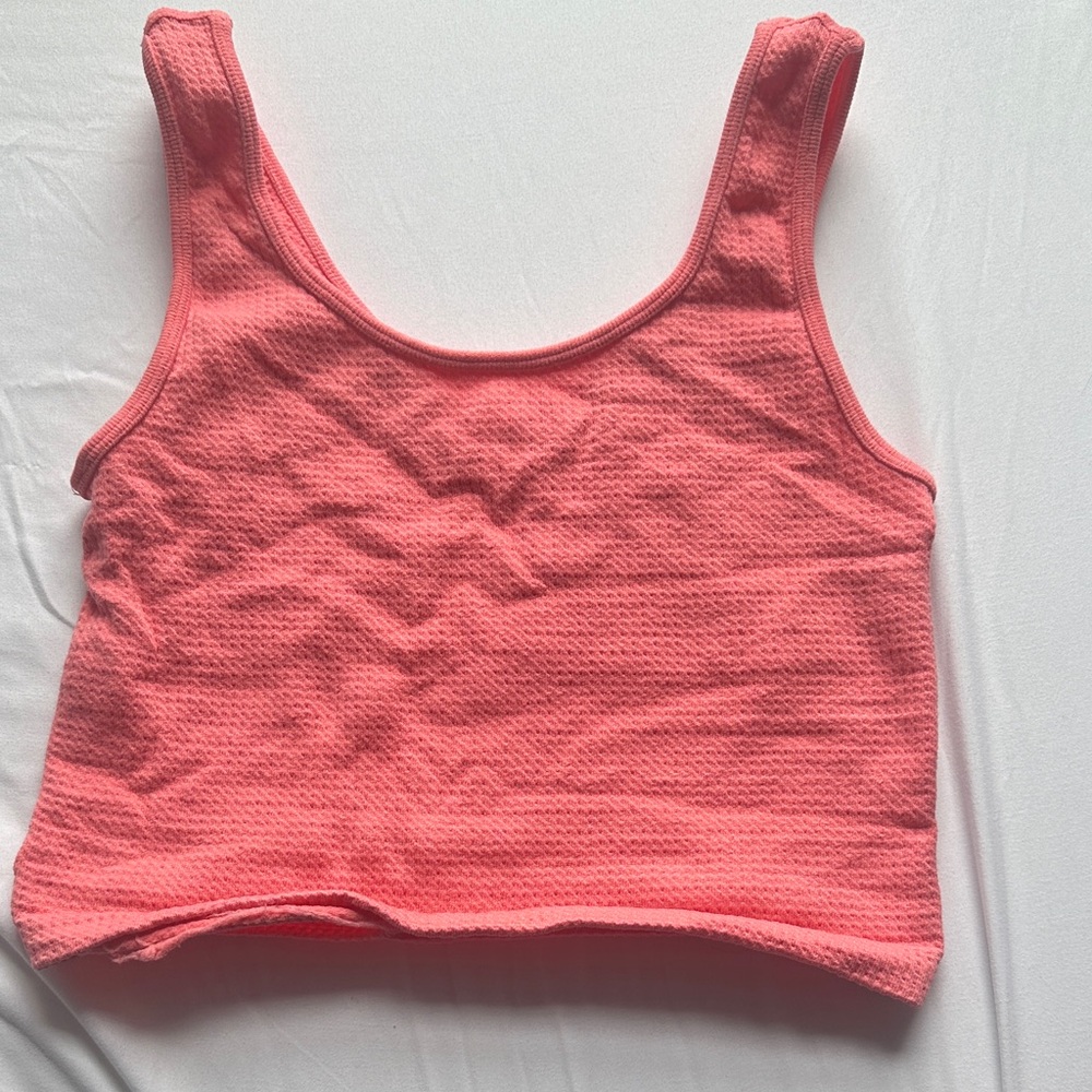 Aeropostale Coral Crop Top